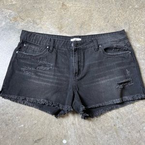 BP (Nordstrom) Black denim shorts